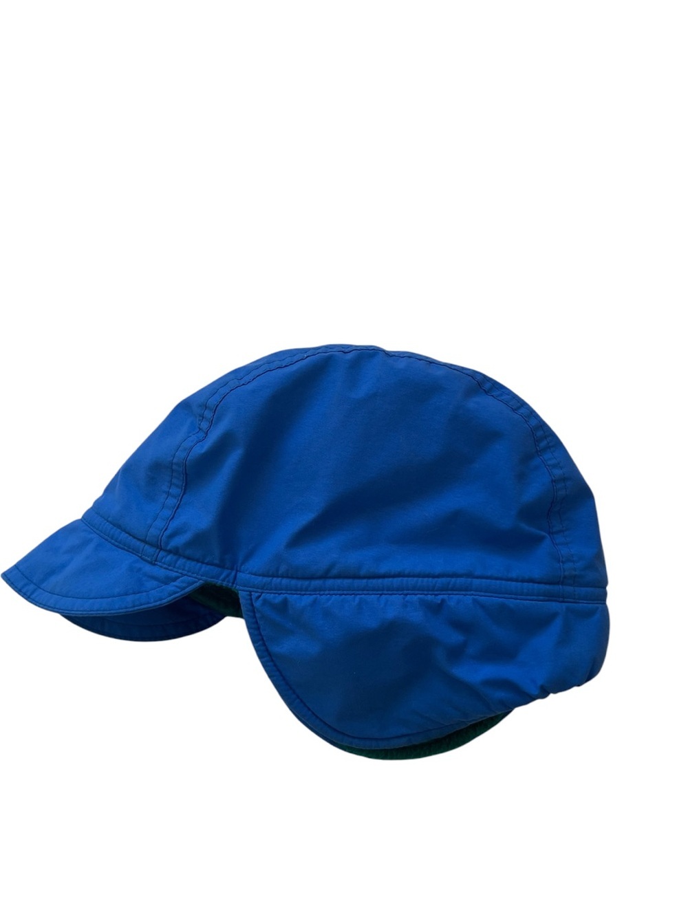 Vintage LL Bean GoreTex  Fleece Lined Trapper Hat Cap Ear Flaps Blue Size  XXL - Picture 3 of 7